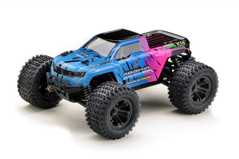 Absima Mini AMT Monster Truck Pink/Blue 1/16 4WD RTR
