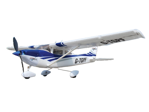 Top Gun Park Flite Cessna 182 Skylane - Plane Blue RTF