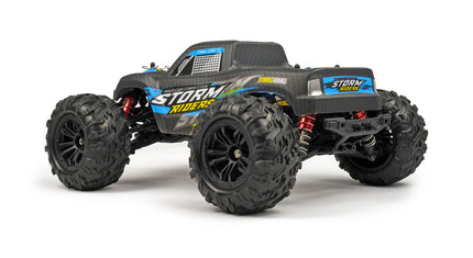 RCG Racing Storm Rider 1/16 Brushless Monster Truck - Black/Blue