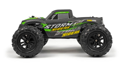 RCG Racing Storm Rider 1/16 Brushless Monster Truck - Black/Green