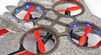 RC Geeks | RCG Racing ZY-905 Four Axis Fighter Jet - Silver