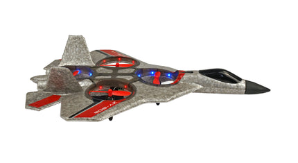 RC Geeks | RCG Racing ZY-905 Four Axis Fighter Jet - Silver