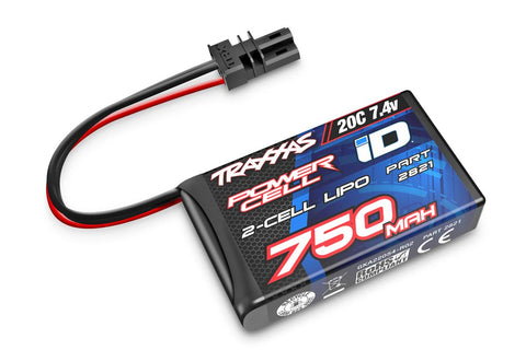 Traxxas 750mah 2S 7.4v 20c LiPo Battery