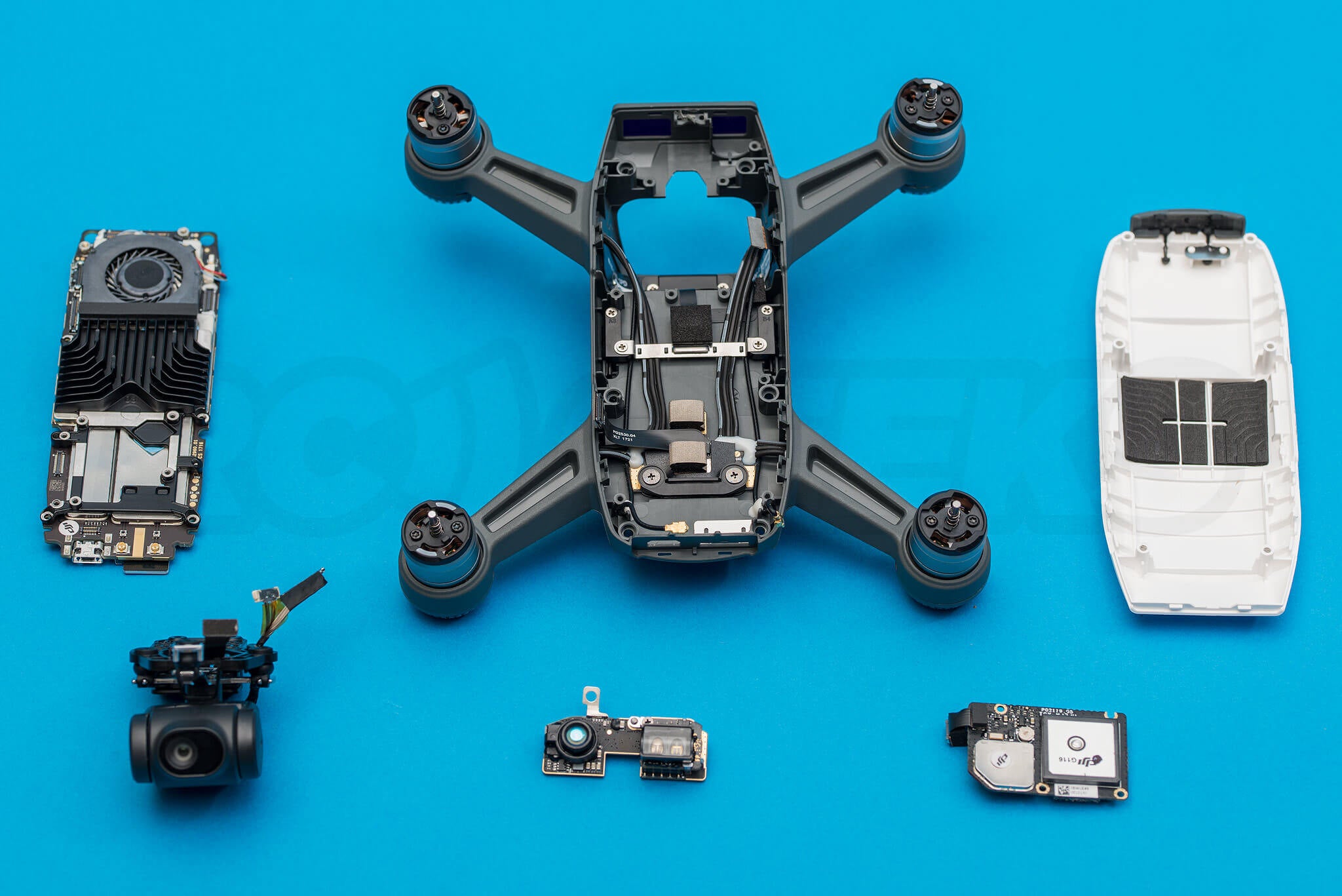 DJI Spark Teardown : Inside?