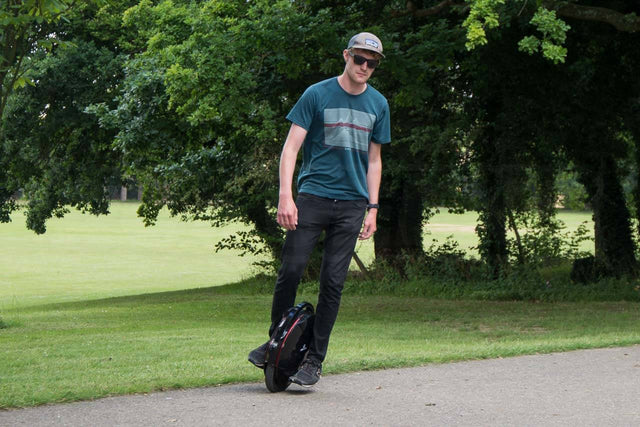 Inmotion V8 beginners guide advice riding cornering tight
