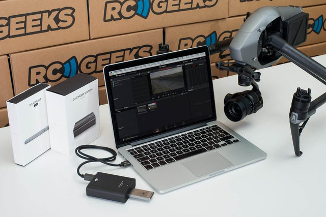 Using the CineSSD for CineDNG RAW and ProRes on the DJI Inspire 2