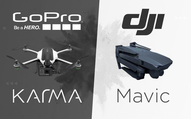 Initial Drone Review: GoPro Karma vs DJI Mavic