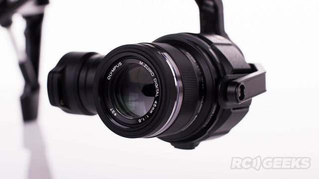 DJI Inspire 1 Pro with the Olympus 45mm M.Zuiko f/1.8 Lens