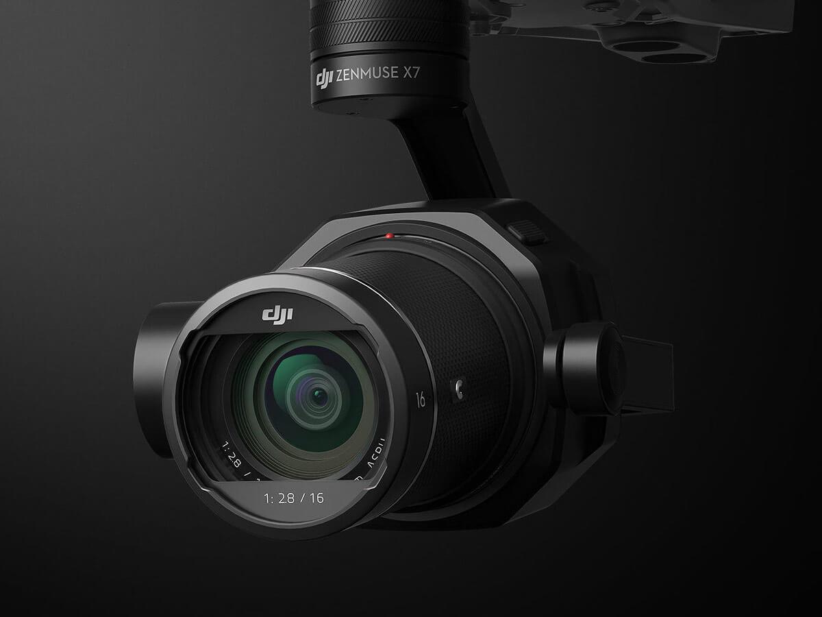 DJI Zenmuse X7 : Cinema grade camera system released for the