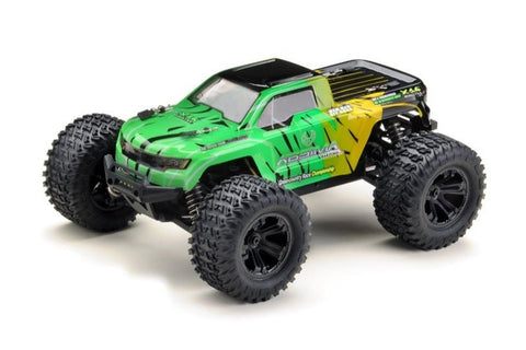 Absima 1/16 Monster Truck Mini AMT Yellow/Green 4WD RTR
