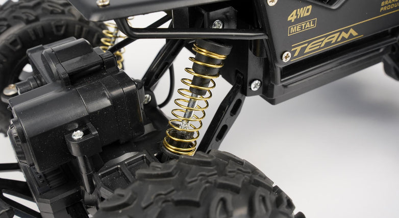 RC Geeks | RCG Racing RC 1/16 Rock Crawler - Black