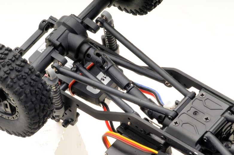 RC Geeks | Absima 1/18 EVO Crawler "Rock Van V2" 2-Gear - Gunmetal