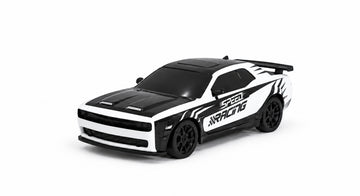 RCG Racing Micro DC 1/36 Drift Car - Challenger White/Black