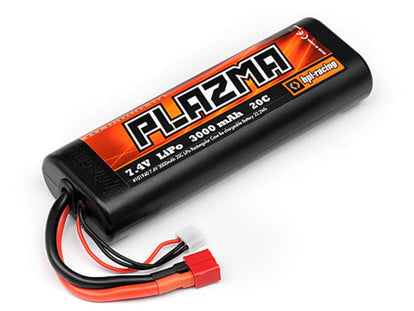 HPI Plazma 7.4v (2S) 3000mAh 20C Lipo Rnd Case Stick Pack 22.2wh