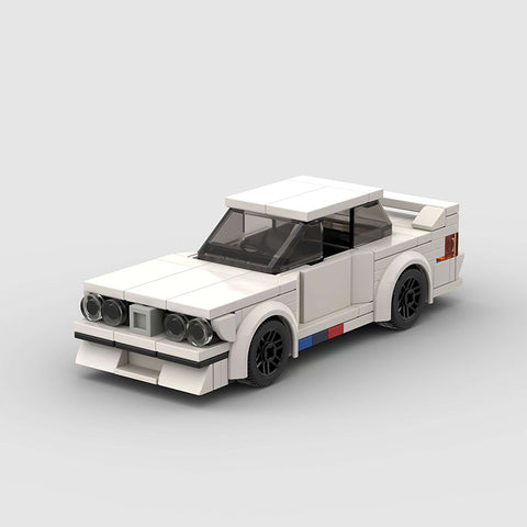 RCG Racing BMW M3 E30 White Brick-block Set
