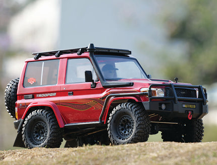 RC Geeks | FTX Outback Trooper 1/10 4x4 Trail Crawler - Red