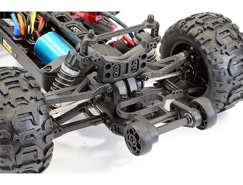 RC Geeks | FTX Tracer 1/16 4WD Brushless Monster Truck - Red