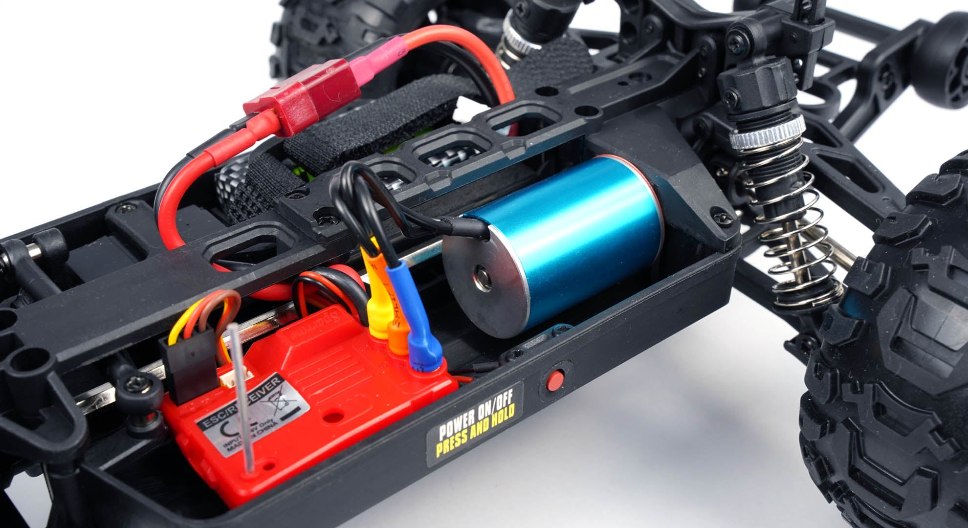 RCG Racing MT-One 1/16 Brushless Monster Truck - Black