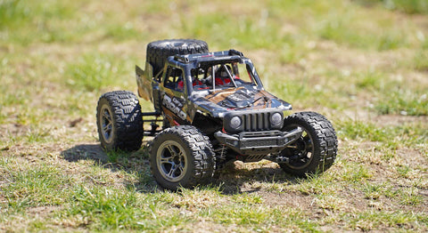 RCG Racing 10-Series 1/10 Brushed Desert Truck - Gold slide 2