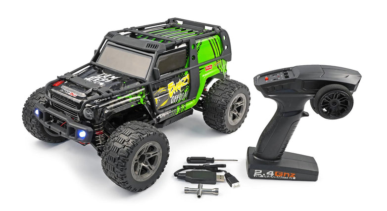 RC Geeks | RCG Racing 10-Series 1/10 Brushless SUV Truck - Green