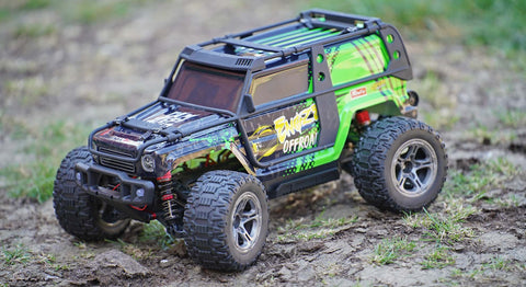 RCG Racing 10-Series 1/10 Brushless SUV Truck - Green slide 2