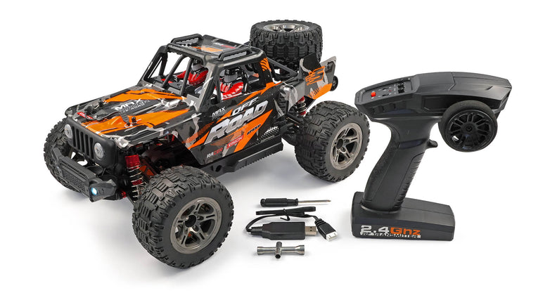 RC Geeks | RCG Racing 10-Series 1/10 Brushless Desert Truck - Orange