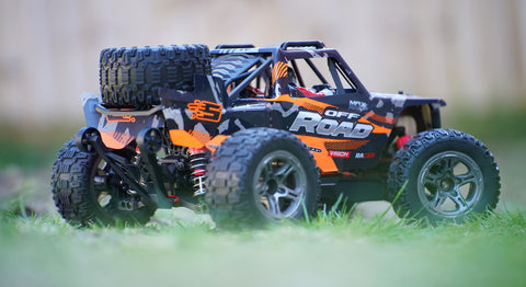 RCG Racing 10-Series 1/10 Brushless Desert Truck - Orange slide 2