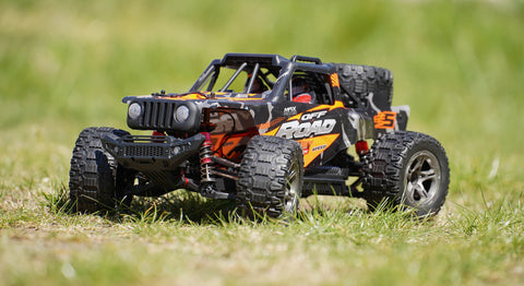 RCG Racing 10-Series 1/10 Brushless Desert Truck - Orange slide 3