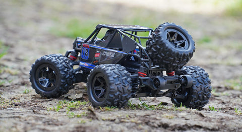 RCG Racing 18-Series 1/18 Brushed Desert Buggy - Blue slide 1