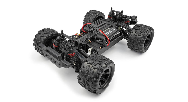 RC Geeks | RCG Racing 18-Series 1/18 Brushed Monster Truck - Yellow