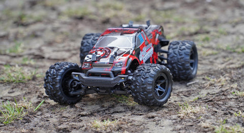 RCG Racing 18-Series 1/18 Brushed Monster Truck - Yellow slide 3