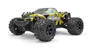 RCG Racing 18-Series 1/18 Brushed Monster Truck - Yellow