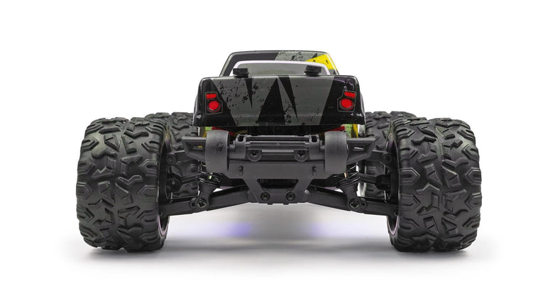 RC Geeks | RCG Racing 18-Series 1/18 Brushless Monster Truck - Yellow