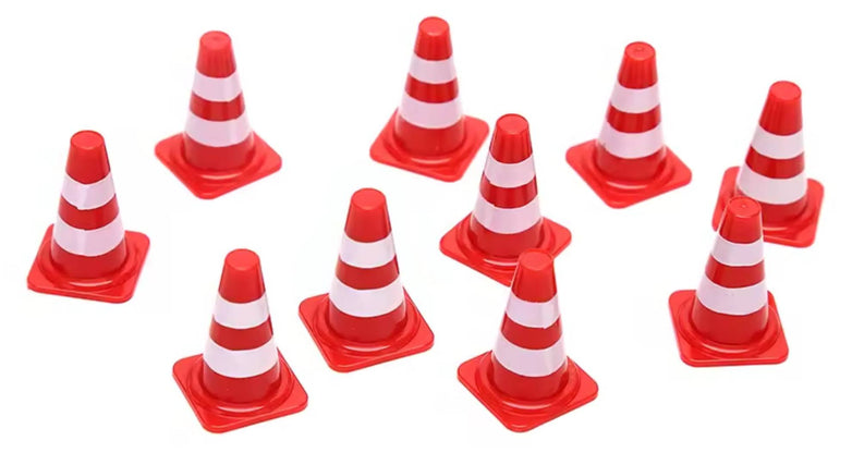 RC Geeks | RCG Racing Micro Drift Traffic Cones 2.5cm x 1.5cm (50pcs)
