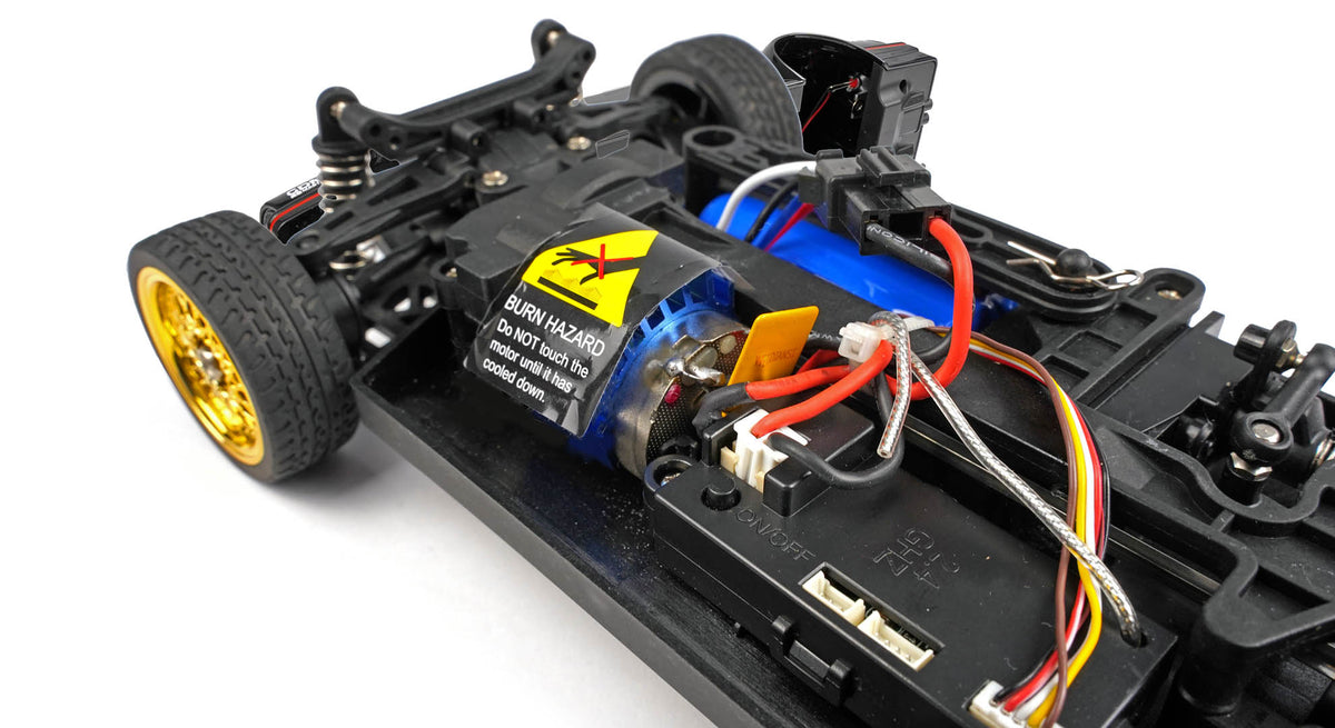 RCG Racing Retro EVO30 1/16 Mini Drift Car Pro - Black