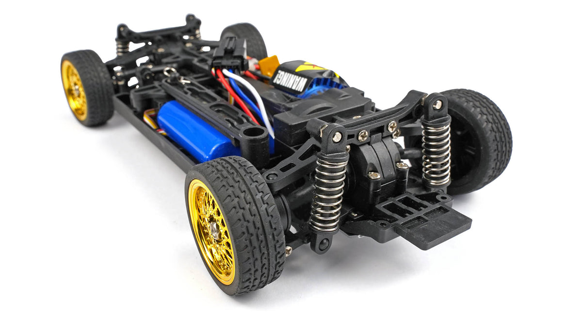 RCG Racing Retro EVO30 1/16 Mini Drift Car Pro - Black