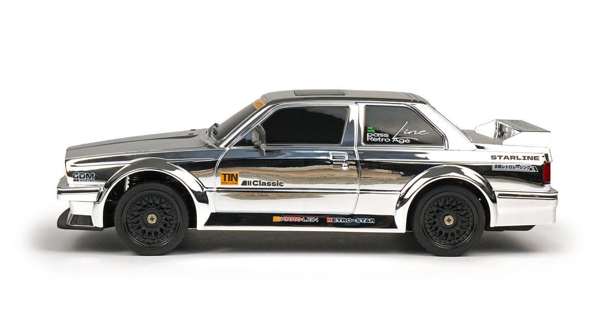 RCG Racing Retro EVO30 1/16 Mini Drift Car Pro - Silver