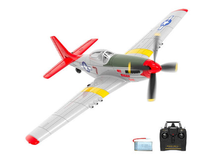 Volantex P-51D Mustang V2 4ch 400mm Brushed W/Gyro Epp RTF
