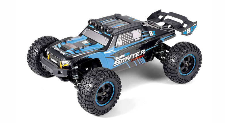 RC Geeks | BlackZon Smyter DT Turbo 1/12 4WD 3S Brushless - Blue