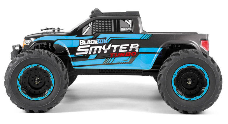 RC Geeks | BlackZon Smyter MT Turbo 1/12 4WD 3S Brushless - Blue