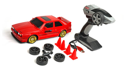 RCG Racing Retro EVO30 1/16 Mini Drift Car - Red