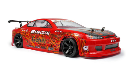 RC Geeks | FTX Banzai 4WD 1/10 Brushed Drift Car - Red