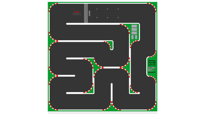 RC Geeks | LDARC Mini Scale 1/43 to 1/76 Car Track Mat 2400 x 2400mm