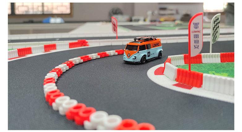RC Geeks | LDARC Mini Scale 1/43 to 1/76 Car Track Mat 2400 x 2400mm
