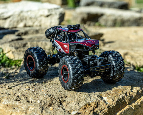RCG Racing RC 1/16 Rock Crawler Pro - Red slide 5