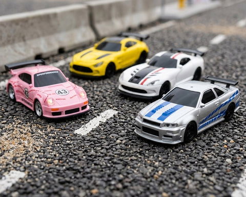 RCG Racing Micro DC 1/43 Drift Car - Sport White slide 1