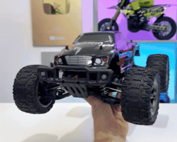 RCG Racing 10-Series 1/10 Brushed Monster Truck - Piranha Yellow slide 1