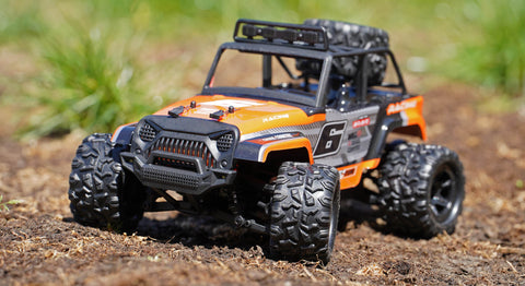 RCG Racing 18-Series 1/18 Brushed Desert Truck - Red slide 3