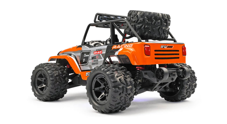 RC Geeks | RCG Racing 18-Series 1/18 Brushed Desert Truck - Orange