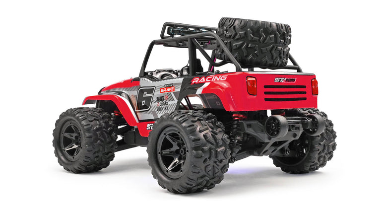 RC Geeks | RCG Racing 18-Series 1/18 Brushed Desert Truck - Red